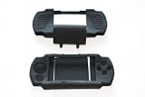 PSP 3000 Silicone Skin Case with LCD Screen Protector - Black (2 Pack)