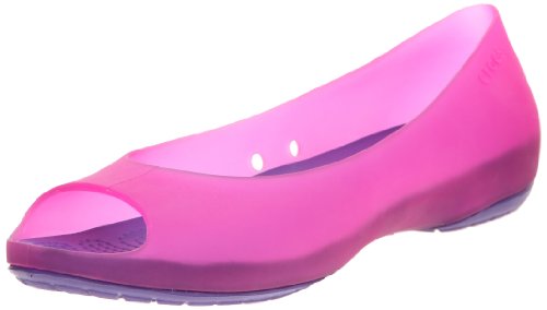 crocs Women's Carlie Open-Toe Flat
