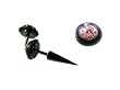 Short Fake Piercing Expanders with Aztec Calendar Design Sold as a Pair
