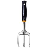 Fiskars Softouch Polished Aluminum Cultivator #7064 by Fiskars
