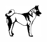 Big AKITA DOG Vinyl (Car Quality) STICKER/DECAL