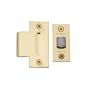 Baldwin 0440.003 Adjustable Roller Catch, Lifetime Polished Brass