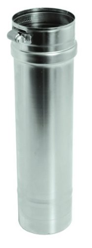 DuraVent FSVL2422 Stainless Steel AL29-4C 24 Inch Single Wall Length of 22 Inch Diameter FasNSeal Pipe From the FasNSeal Series