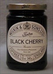 Tiptree Jams Black Cherry Preserve 12oz (Pack of 2)