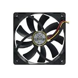 Scythe Kaze-Jyuni SY1225SL12H 120x25mm 1600 rpm 3pin 33 dBA 88.11CFM Fan SKU: SY1225SL12H