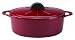 Daniel Boulud Kitchen Infiniti Cast Iron Cookware 5 quart Oval Roaster, Red
