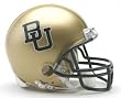 Baylor Bears 2003-07 Throwback Replica Mini Helmet w/ Z2B Mask - College Athletics Sports Merchandise