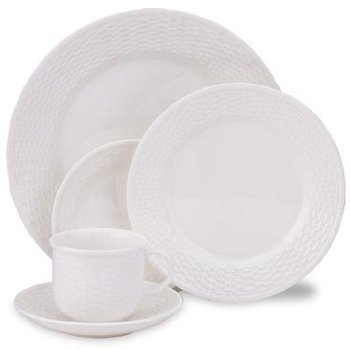 Wedgwood Nantucket Bone China 5-Piece Dinnerware Place Setting, Service for 1