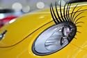 Car Headlight Eyelashes - Universal Fits Any Car - High Quality Decal