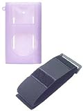 Summit Apple iPod Mini Purple Silicon iPod Skin with Belt Clip and Armband