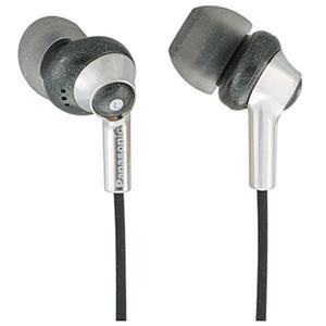 Panasonic RP HJE300 Portable Earbud Headphones with Carrying Pouch