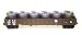 N Scale Micro Trains Line NY Central 50' Steel Straight Side 14 Panel Gondola w/Load