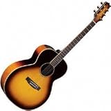 Takamine TF450SMSB Grand Auditorium NEX Acoustic-Electric Guitar, Sunburst