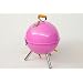Mini BBQ-Grill Holzkohle Kugelgrill PINK