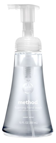 method Foaming Hand Soap, Sweet Water, Case Pack, Six - 10 Ounce Bottles (60 Ounces)