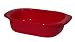 Chantal Ceramic 1-3/4 Quart Rectangular Baker, Glossy Red