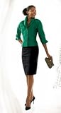 JEWEL BUTTON SILK DOUPPIONI JACKET