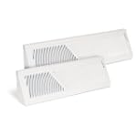 Imperial Manufacturing RG1626 White Baseboard Register, 15-Inch