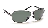 Coyote Eyewear D-Series D-15 Polarized Sport and Fashion Sunglasses, Gunmetal, Black, Gray