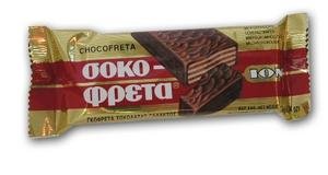 Chocofreta - Milk Chocolate Covered Wafers, CASE (20x38g)