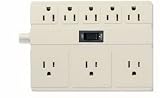 Multi-outlet & Power Strips: Phillips #S10015800803/17 8Out Almond Power Center