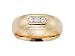 0.18 cts 6mm Comfort Fit Diamond Wedding Band - 14kt White or Yellow Gold