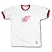 Detroit Red Wings Vintage Ringer T-Shirt (White)