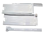 Blum Metabox C-Series Full Extension Sides Medium 22 Cream (Set)