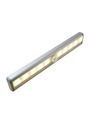 Lighting: BLISS - New Battery Operated Warm White Under-Cabinet Light with PIR IR Infrared Wireless Motion Sensor, Great for Closet, Under-Cabinet, bar Light Lamp, 10 Super-Bright LED - Jebsens