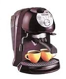 DELONGHI / DLOBAR32 / BAR32 Retro Style Espresso Maker, Black / Sold as 1 EA