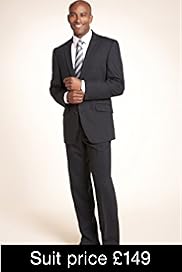 Performance Stormwear Pure Wool Stripe 2 Button Jacket