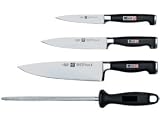 J.A. Henckels Twin Four Star II 3-Piece Starter Set with Bonus Steel