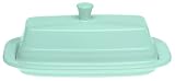 Fiesta Turquoise 494 7-Inch Covered Butter Dish