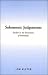 Solomonic Judgements: Studies in the Limitation of Rationality