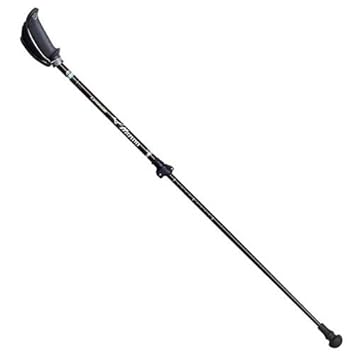 【クリックで詳細表示】Amazon.co.jp ｜ MIZUNO(ミズノ) ウォーキング アクセサリー ポール ロングタイプ 男性向き 115cm ブラック C3JTP57009 115 ｜ スポーツ＆アウトドア 通販