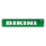  BIKINI ST  STREET SIGN CITY MARSHALL ISLANDS