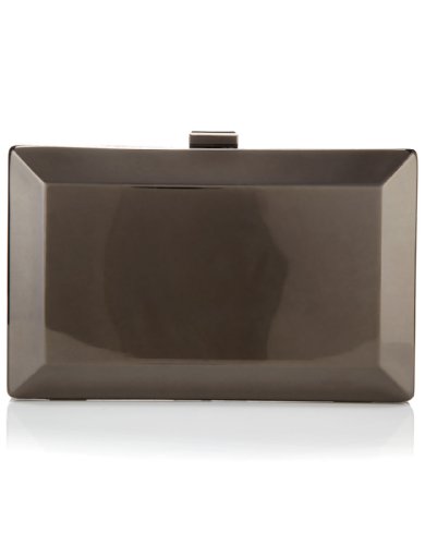 Accessorize Womens Mirrored Hardcase Clutch