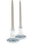 Reed & Barton Crystal Candlestick pr.