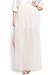 Mango Women's Double Split Long Skirt, L, Neutral Mango Women's Double Split Long Skirt, L, Neutral