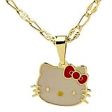 18kt Gold gf HELLO KITTY Pendant