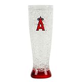 Los Angeles Angels of Anaheim MLB Crystal Pilsner Glass