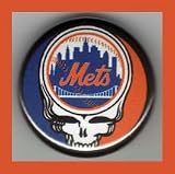 New York Mets Grateful Dead 1 Inch Magnet