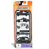 Matchbox Hero City Vehicle 5-Pack: 5-Pack Police Special Service Cars