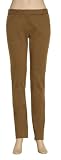 SUEDED COTTON LYCRA SKINNY PANTS