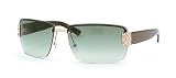 Gucci - Gucci 1798/S Sunglasses Sun Glasses GREEN GRADIENT Lens GOLD BEIGE HORN Frame