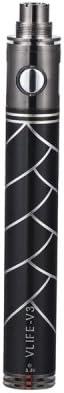 2015 Newest Hot Selling 2200mAh Huge Vapor Vlife V3 Variable Voltage 18650 Mod Electronic Cigarette Battery - Black