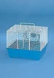 #2001 Hamster Cage - White/teal 13 X 10 X 9h (6pk)
