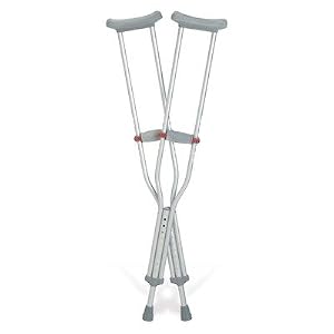 Red Dot Crutches Size: Youth