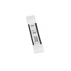 MMF Industries Currency Straps for Ones, 25 Dollar Capacity, 1.25 Inch Width, 1000 Straps per Box, Black (216070A04)