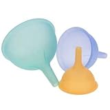 MIU 3-Piece Silicone Funnel Set